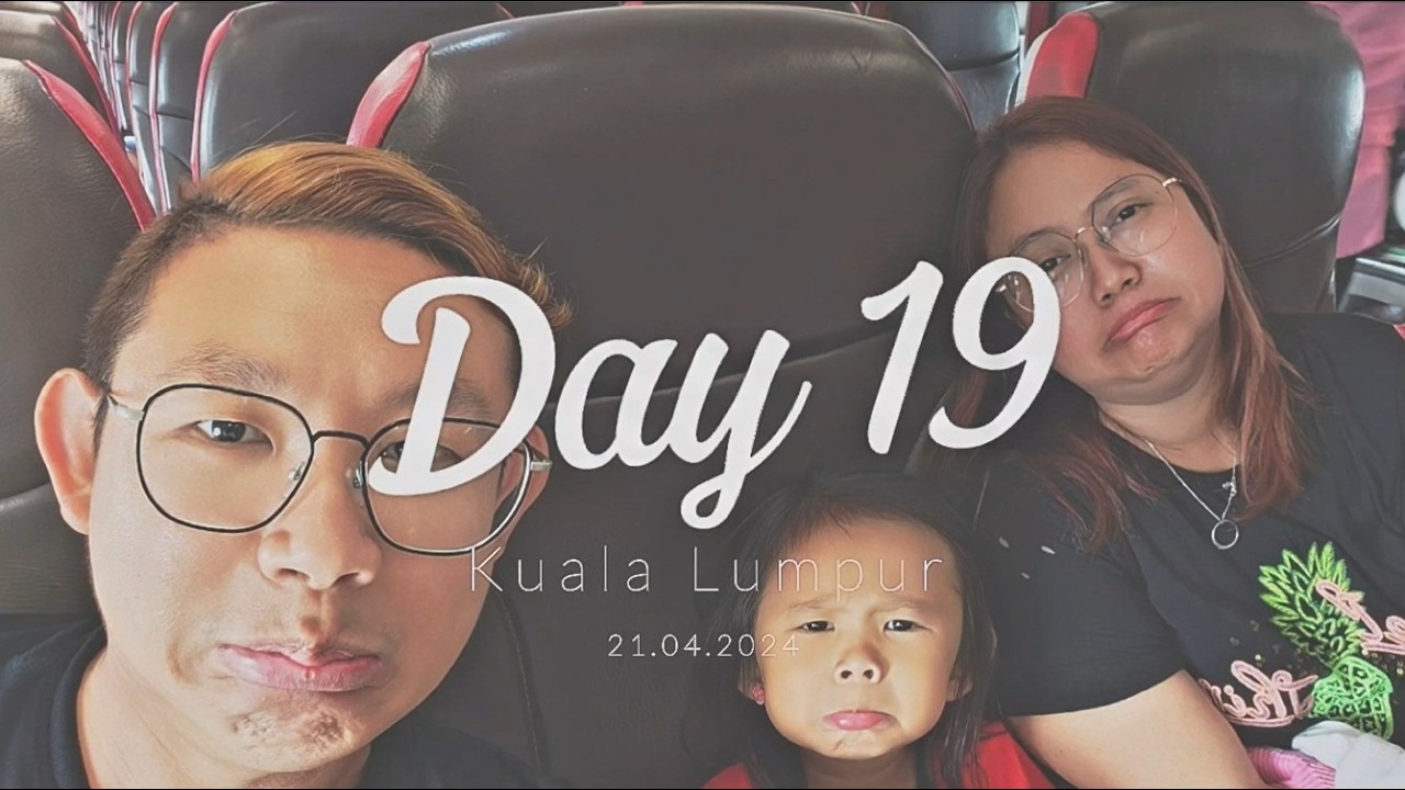 🇲🇾 KL → 🇮🇩 Jakarta | Day 19 – Last Day, Food Souvenir Shopping & Family Time 🛍️🍫✨