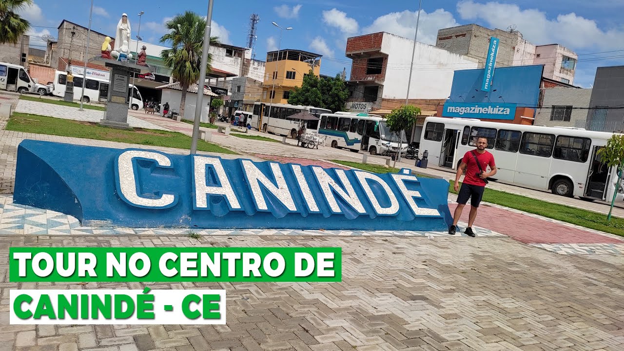 Tour no Centro da Cidade de Canindé CE - Bem Movimentada