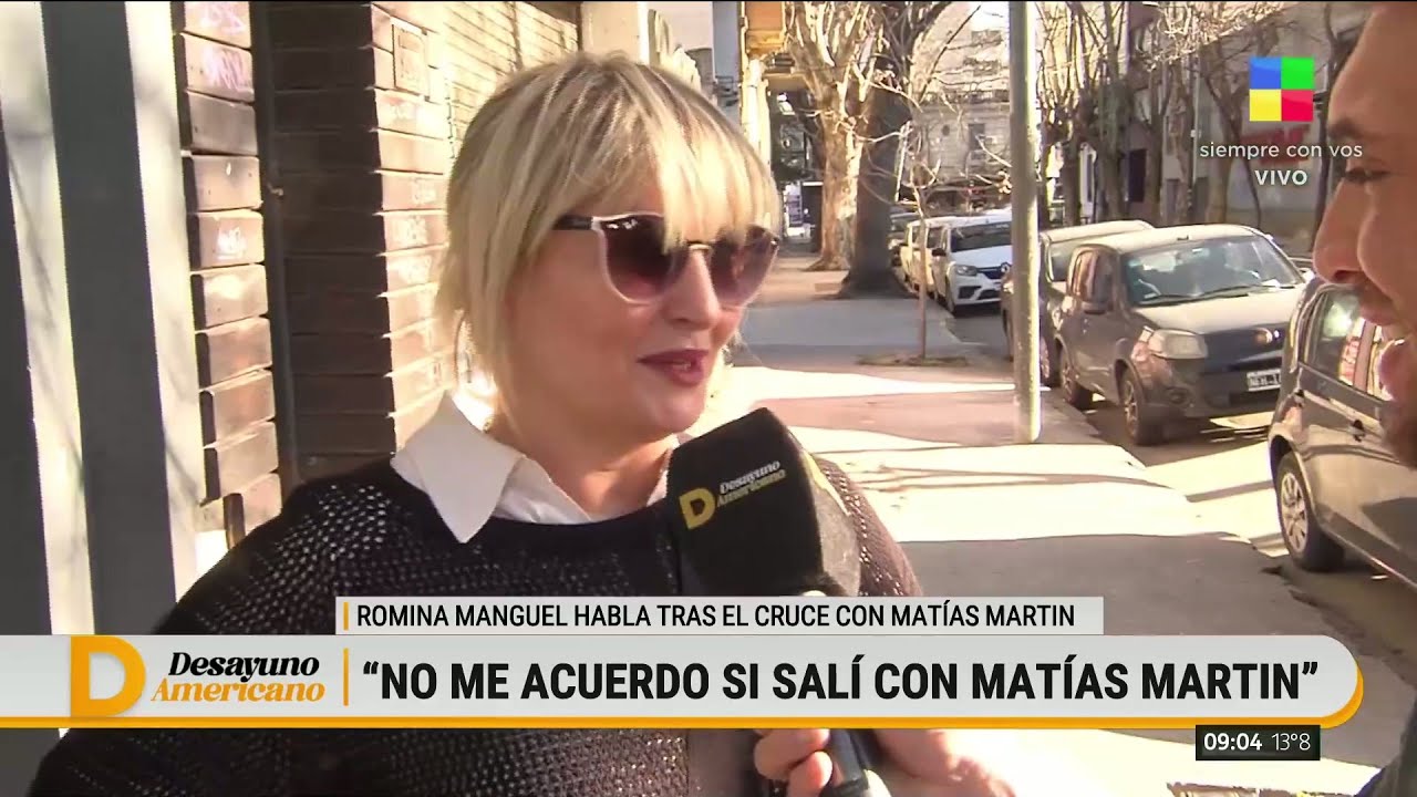 Matías Martín y Romina Mangel: polémica por un viejo vínculo