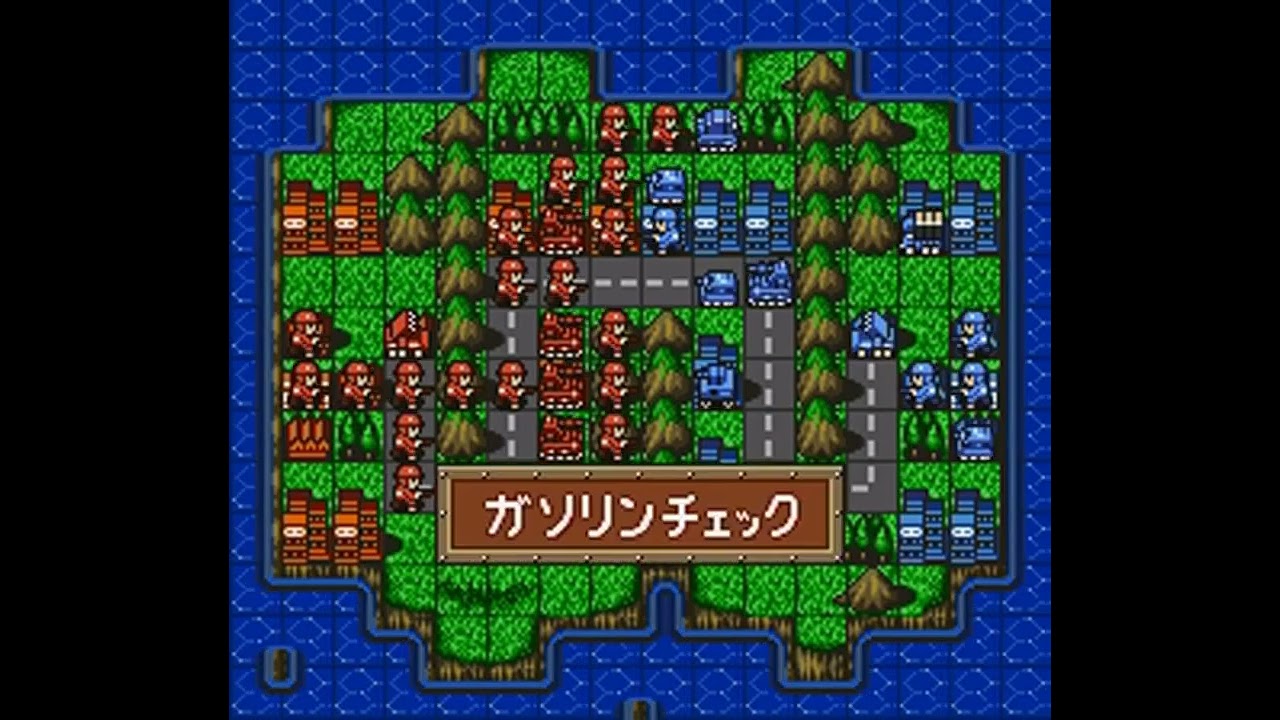 [Satellaview] Super Famicom Wars BS Ban - All Used Maps