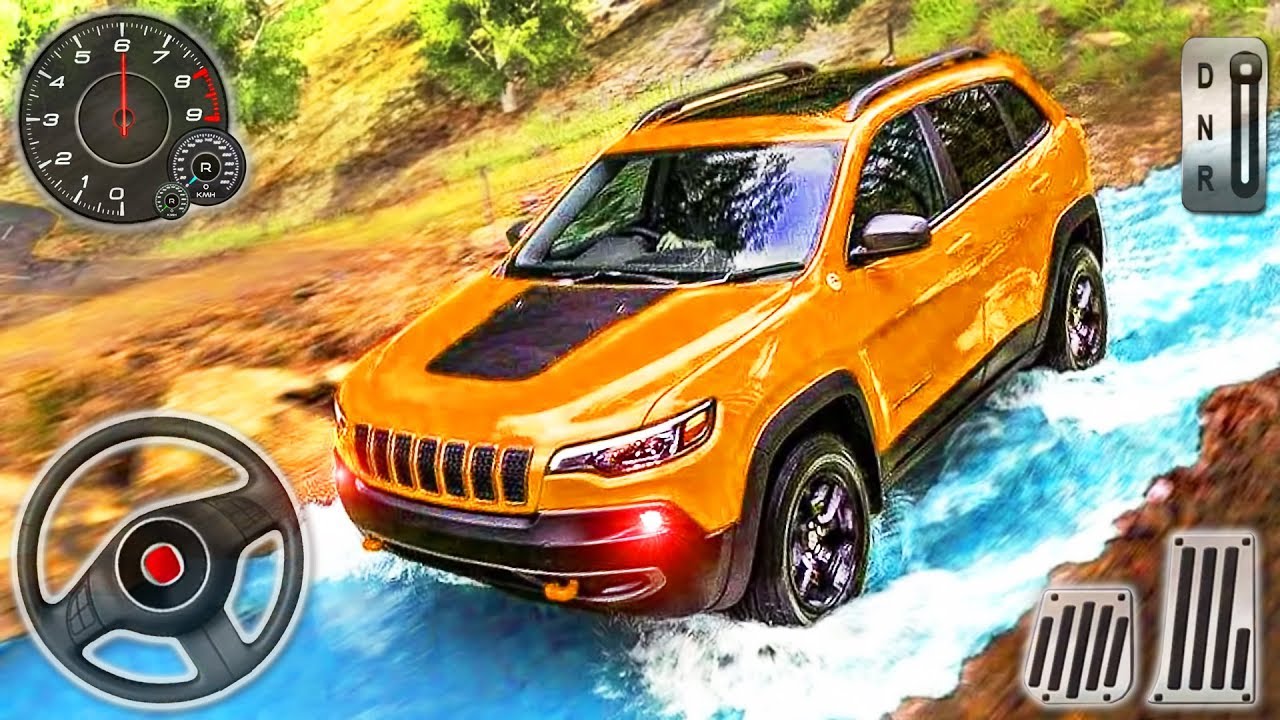 SUV Land Cruiser Offroad Drive - 4x4 Jeep Rally Driving Racing 3D - Android GamePlay