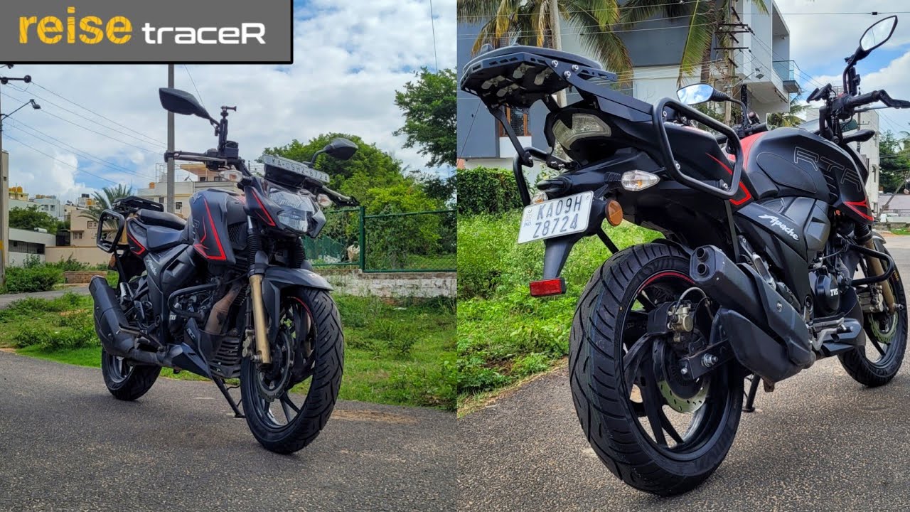 Шины Reise TraceR для Apache 160 и 200 4V | Первые впечатления после установки | Обзор шин