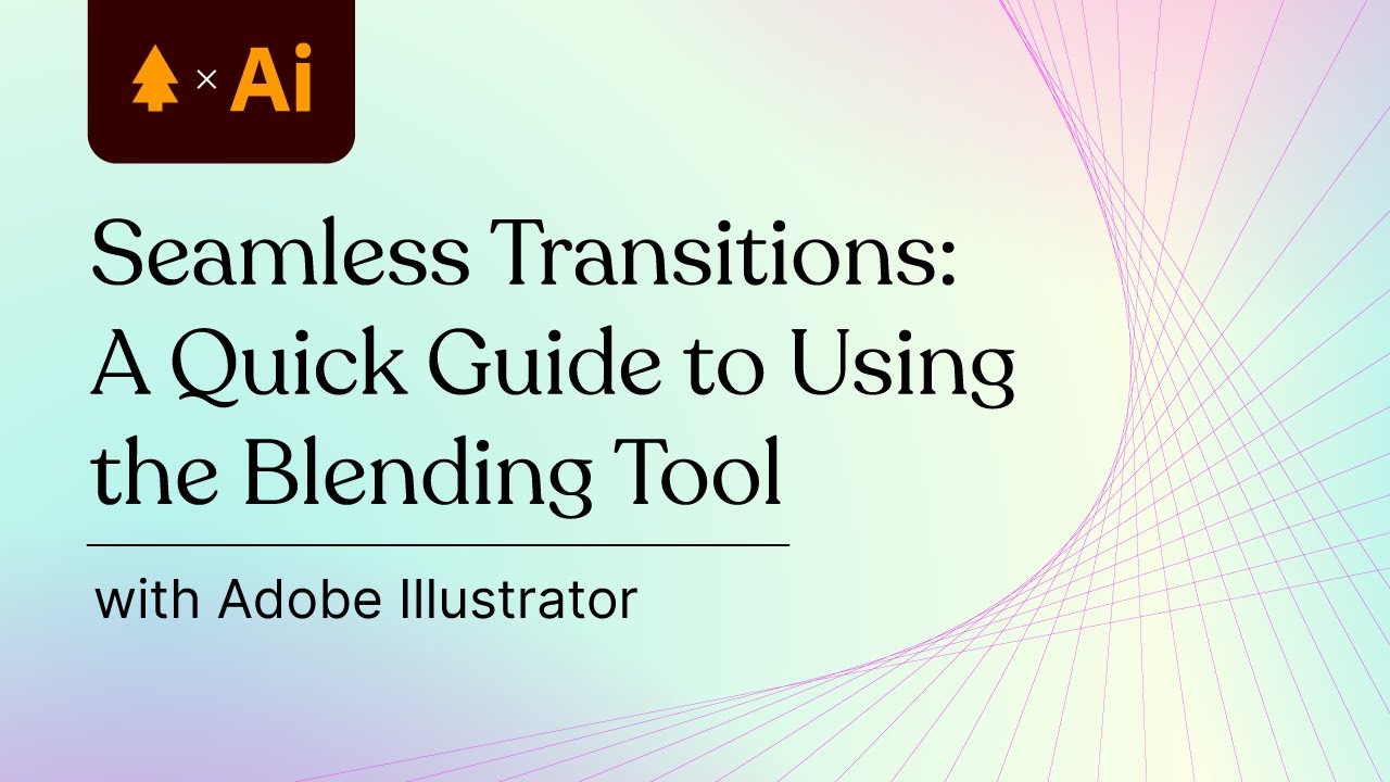 Seamless Transitions: A Quick Guide to Using the Blending Tool with Adobe Illustrator