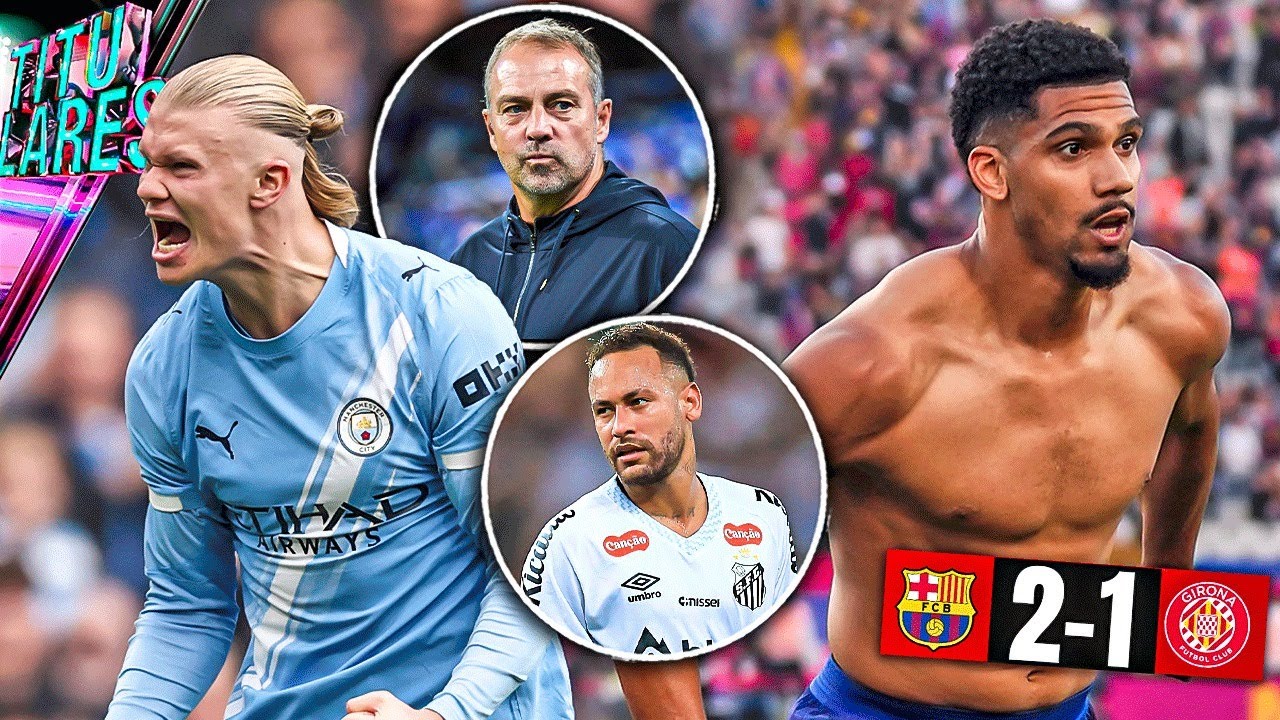 &iexcl;Araujo salva al Barca! | Flick se pierde 'El Cl&aacute;sico' | Doblete de Haaland | 