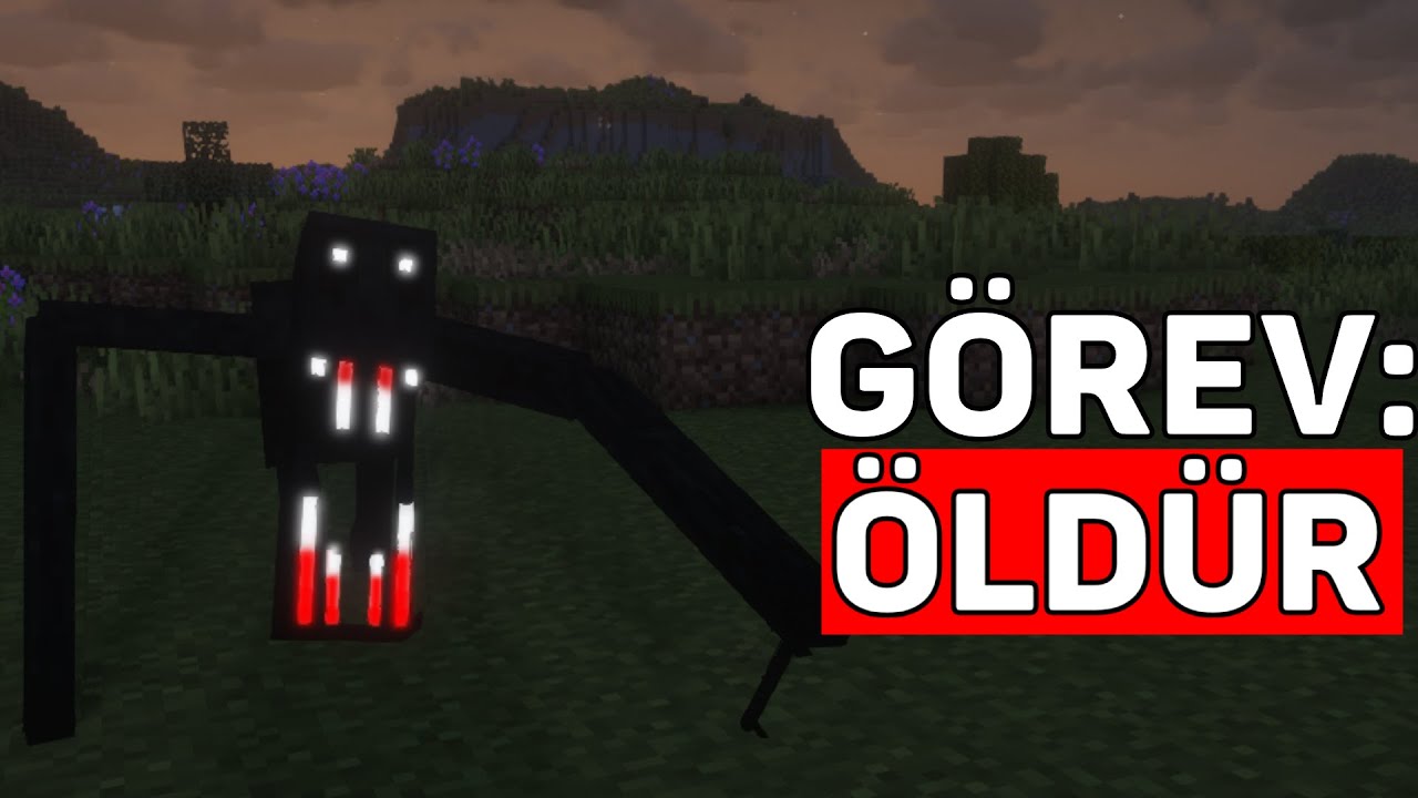 Minecraft’ın En Korkunç Yaratığı Beni Avlıyor… Öldürmeye Çalıştım!