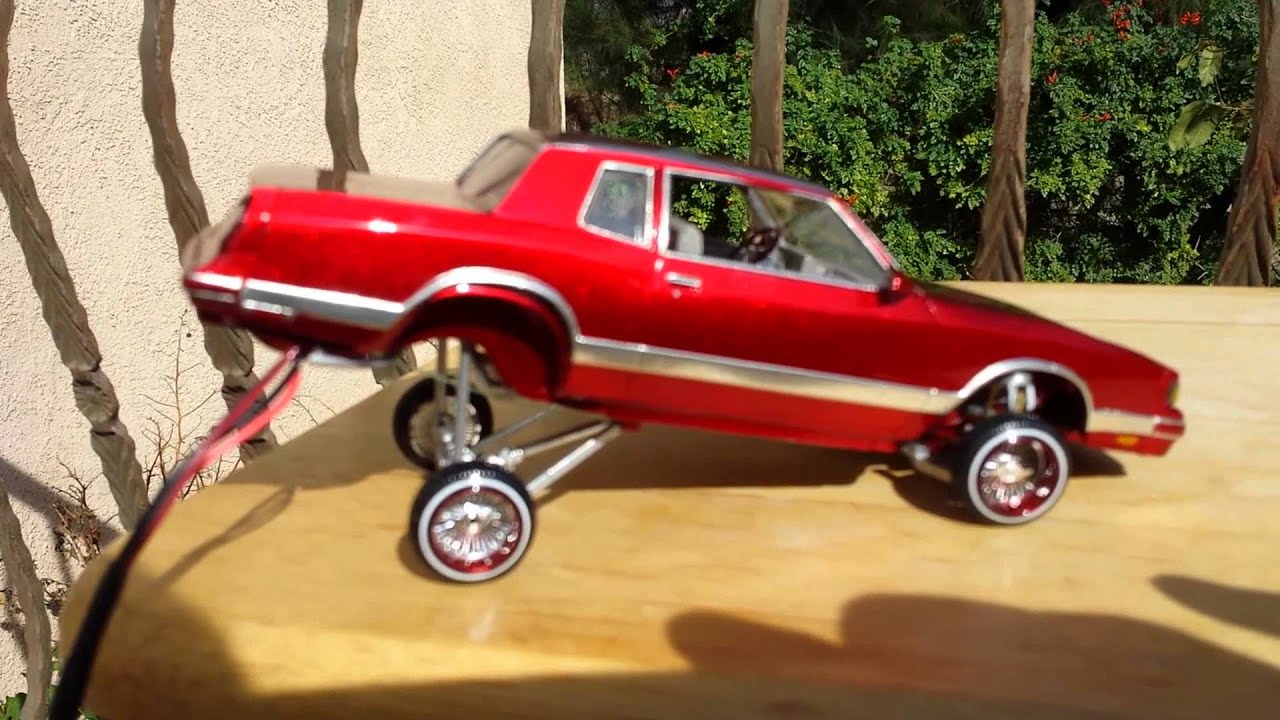 86 Chevy Monte Carlo Ls lowrider model car hopper
