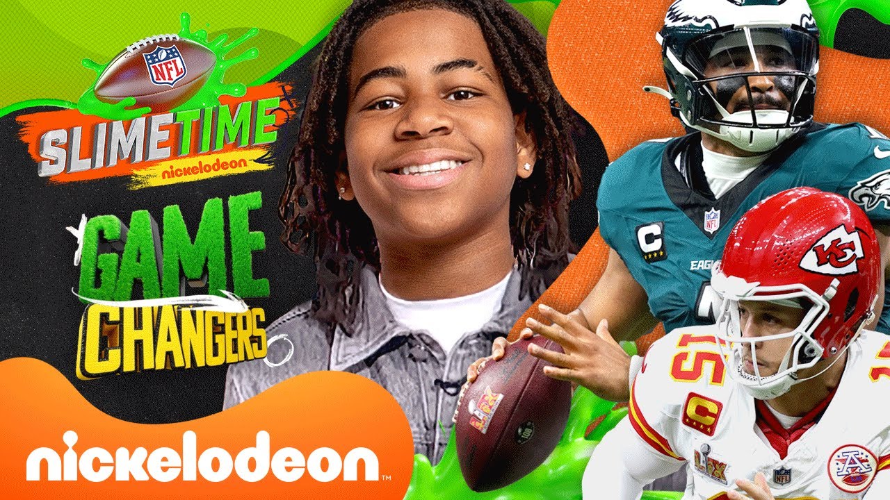 FULL Episode: NFL Slimetime Game Changers Black History Month Edition! 🏈 | Nickelodeon