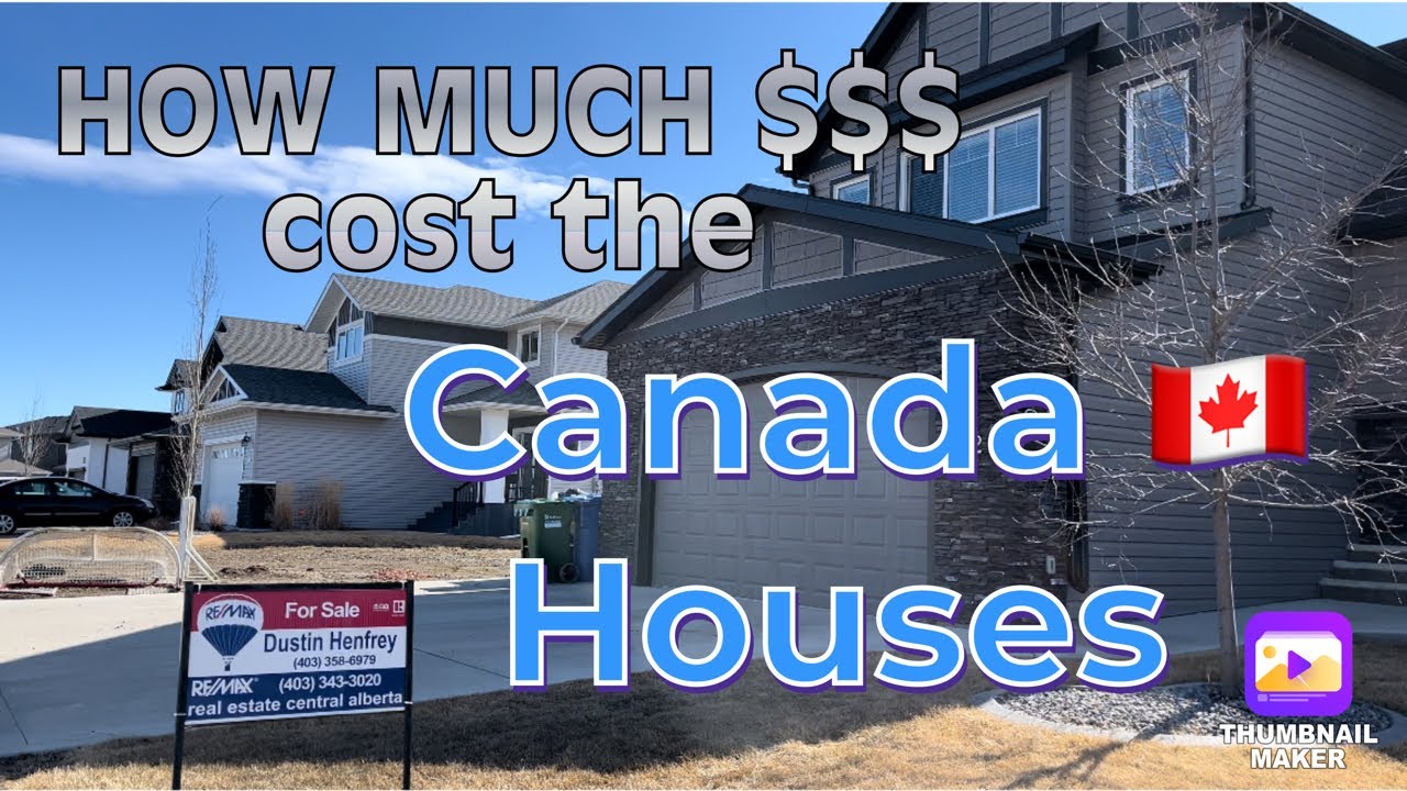 Canada Houses Cost | Clearview, Red Deer Community #ichievloglife