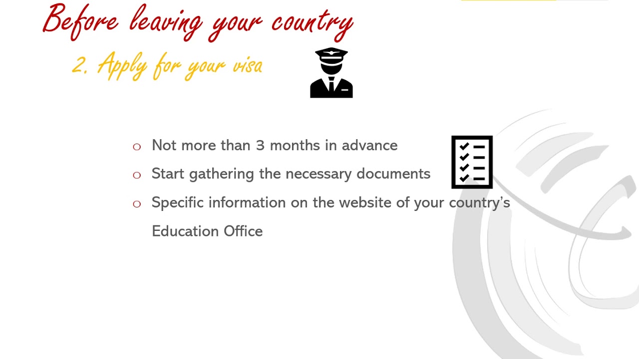 Language Assistants: what do do before leaving your country