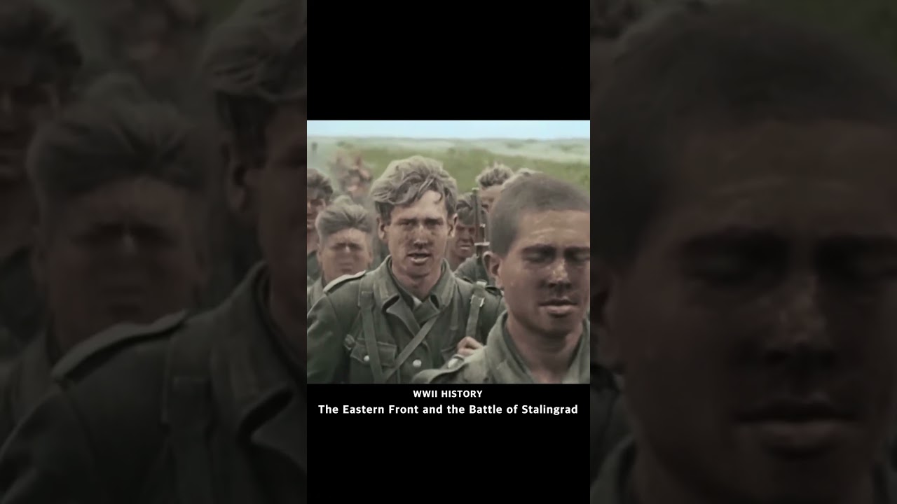 Battle of Stalingrad, the fiercest clash between the German and Soviet forces in history, WWII 