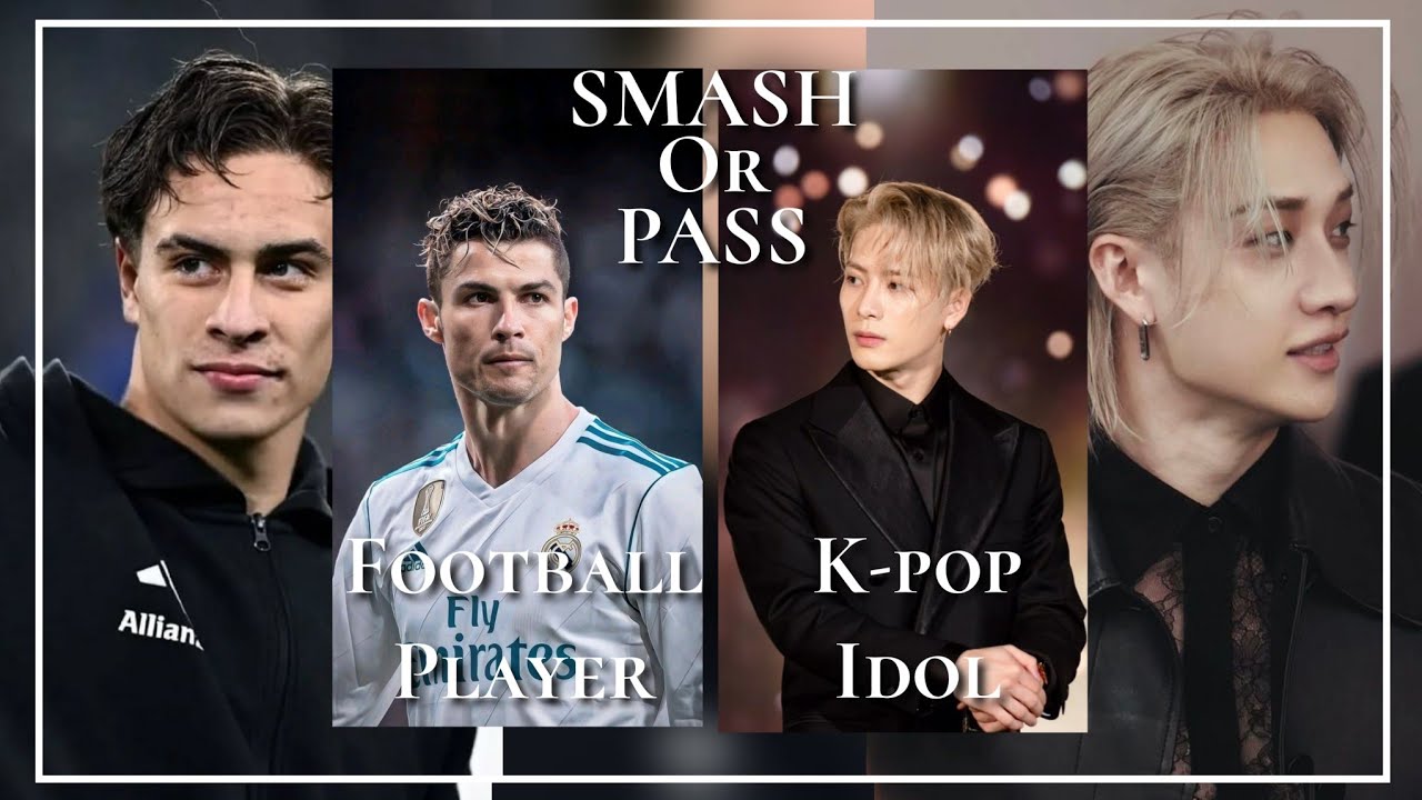 K-POP SMASH OR PASS | Football Player vs K-pop Idol
