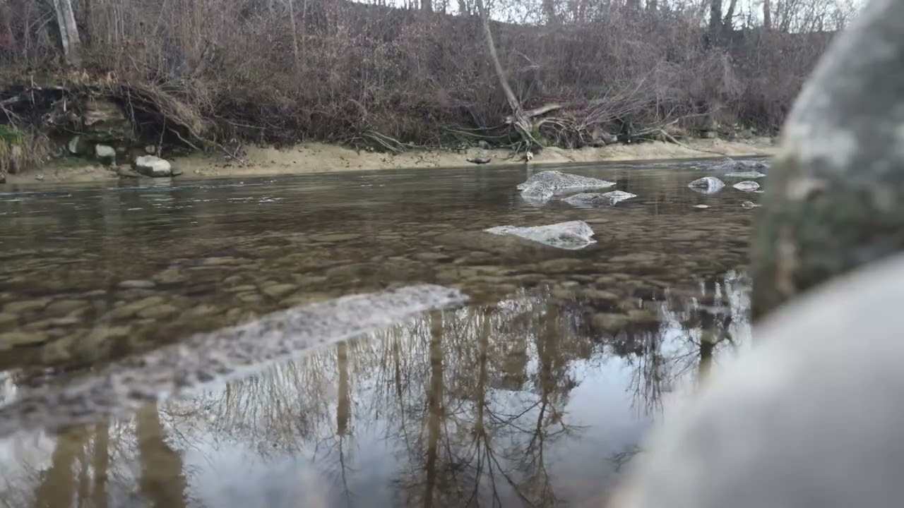 Misty Mountain River 10 Hours - Soothing Water Sounds for Peaceful Sleep and Sleep fur TV