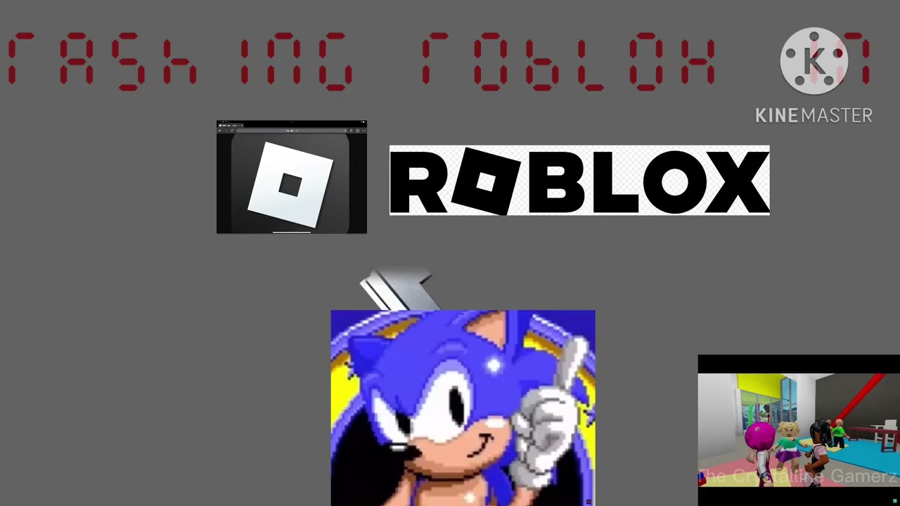 roblox anti piracy screen but crystalline gamerz react to it