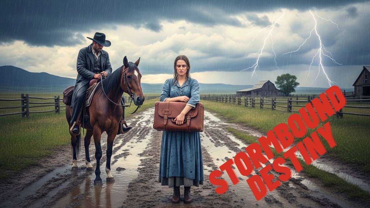 Lost in the Storm, a Mail Order Bride Finds Hope When a Lone Cowboy Stops to Help