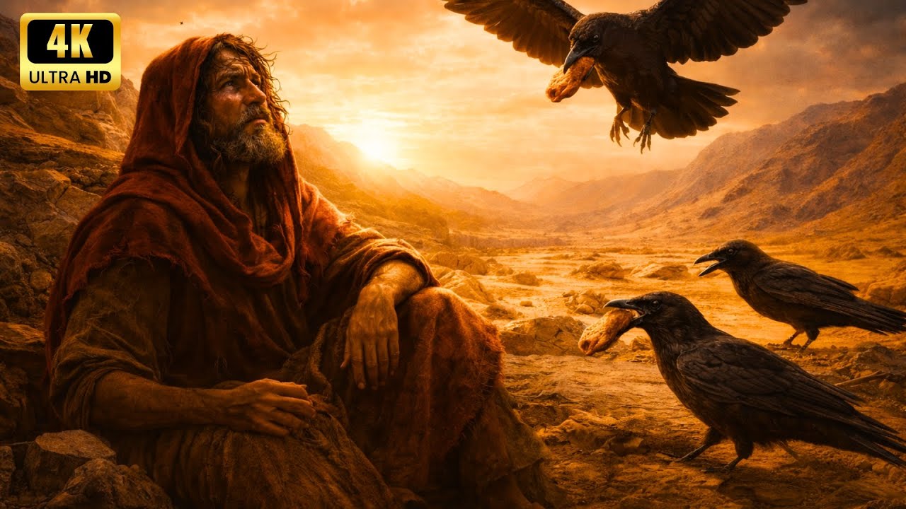 Por que Deus usou corvos para alimentar Elias no Deserto?