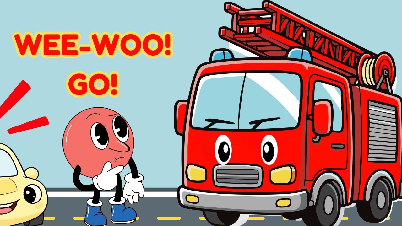 Wee-Woo! Go! 🚒 | Transport Songs for Kids | Baby Learning Songs