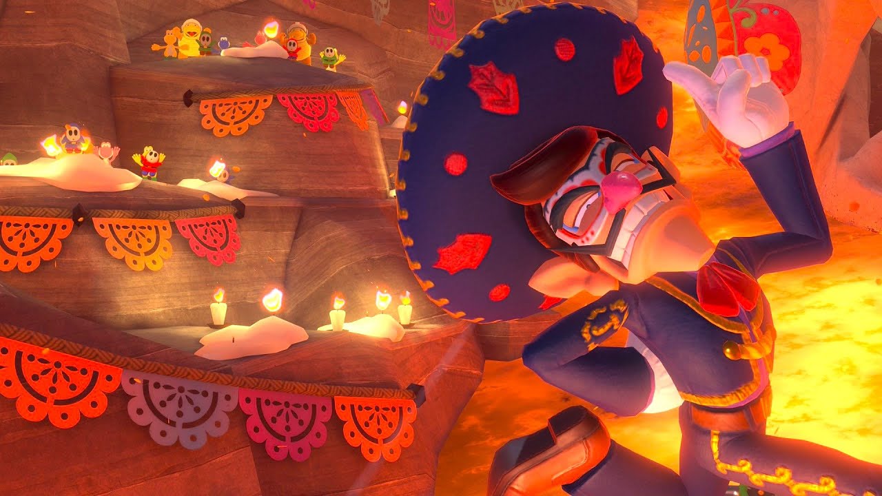 Mario Kart World - Mariachi Waluigi