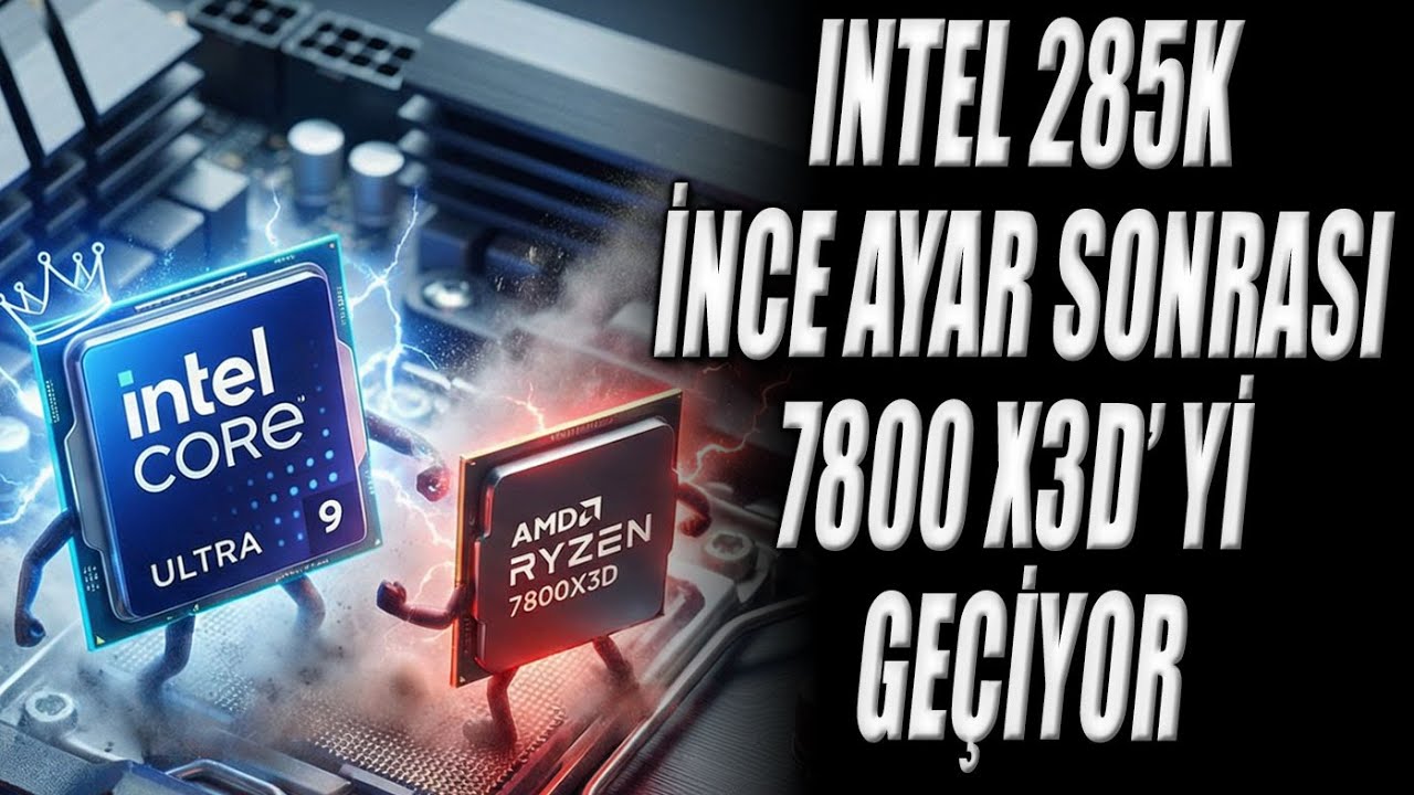 Intel' in Oyunlarda Kayıp Olan Performansını Geri Yükledim