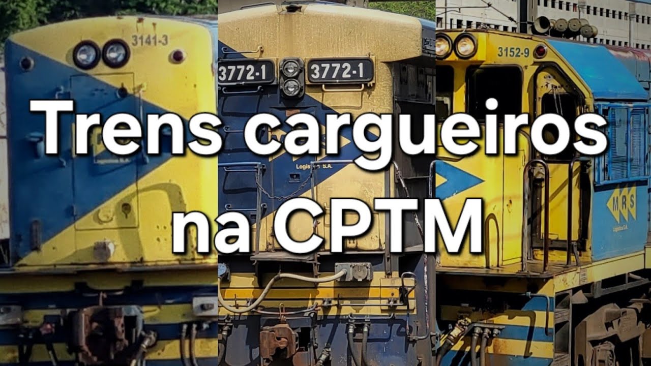 Movimentação nas cidades - Trens cargueiros na CPTM
