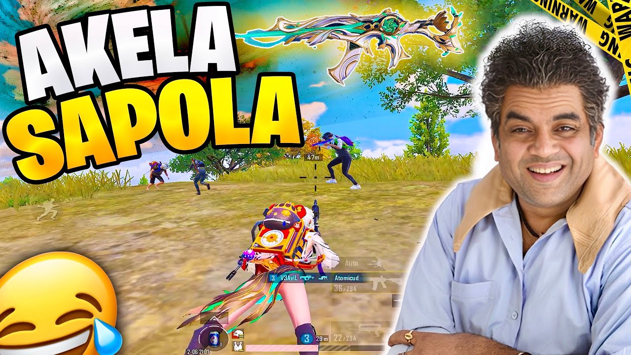 AKELA SAPOLA VICTOR BGMI JEVEL COMMENTARY #jevel #funny #bgmi