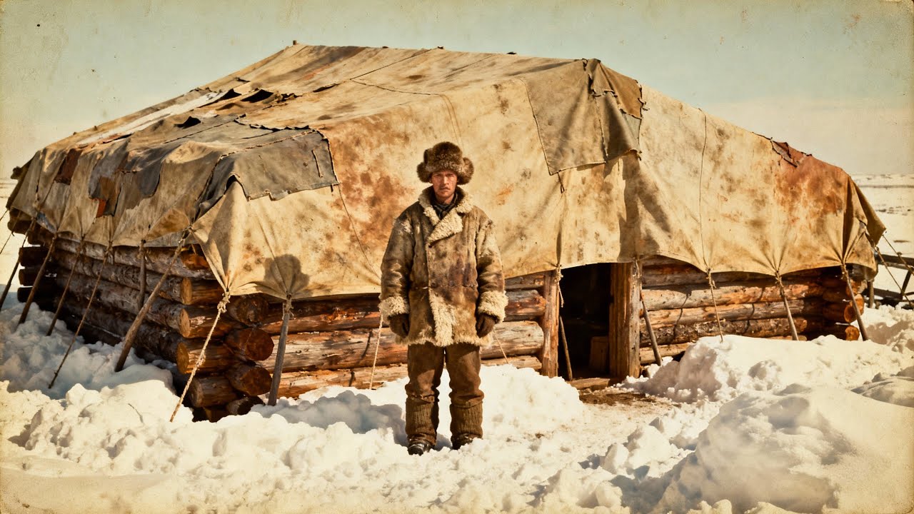 Neighbors Mocked Him For Pitching A Tent Over His House — Until He Saved Half His Wood