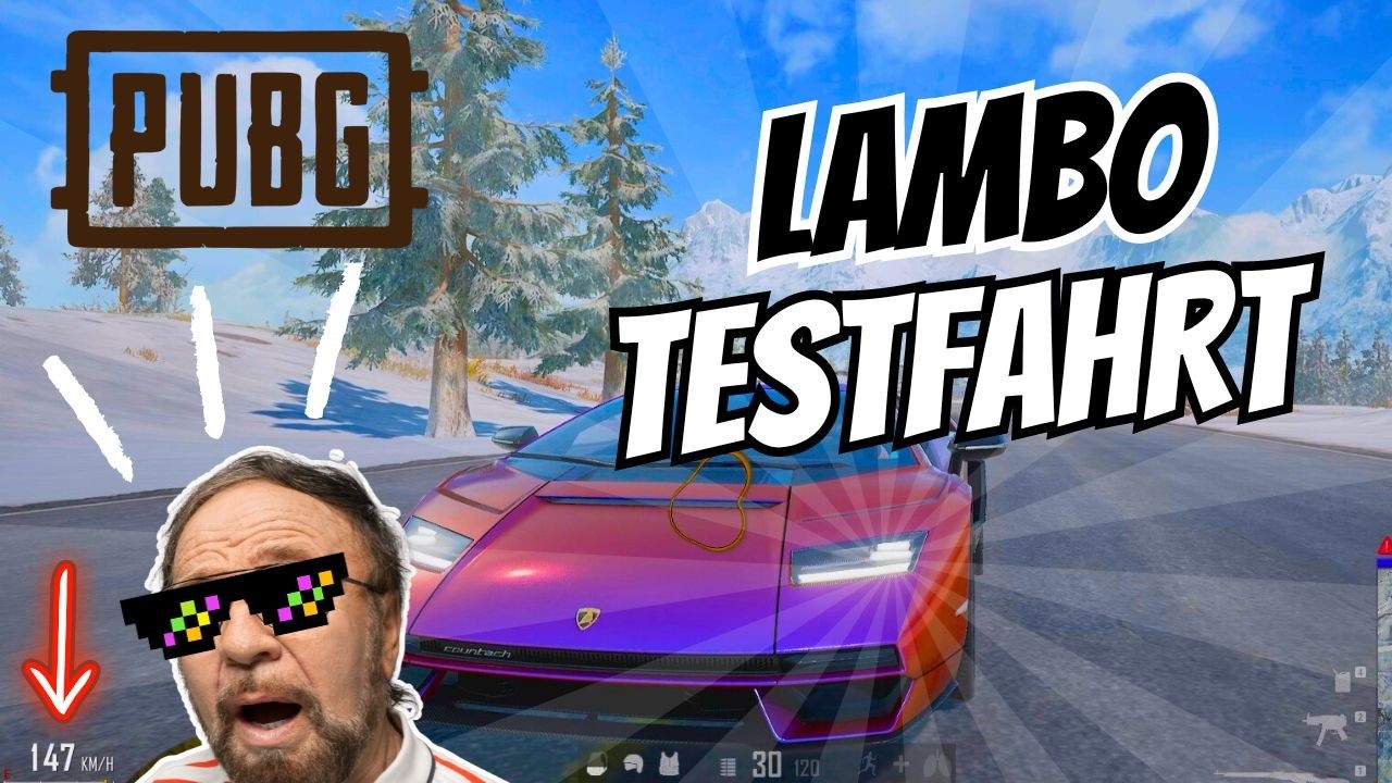 PUBG: Lamborghini Getestet