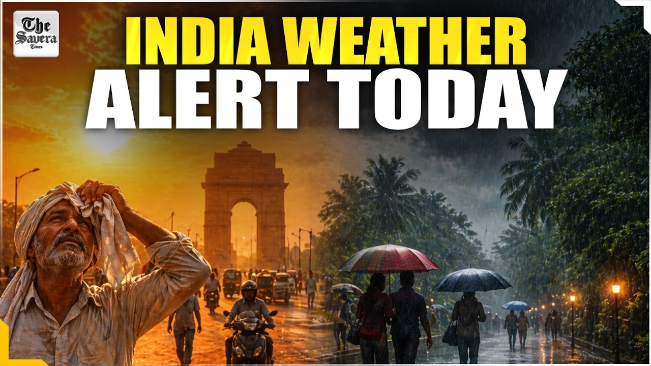 Live | India Weather Today: Heatwave Alert in North, Monsoon Rains in South