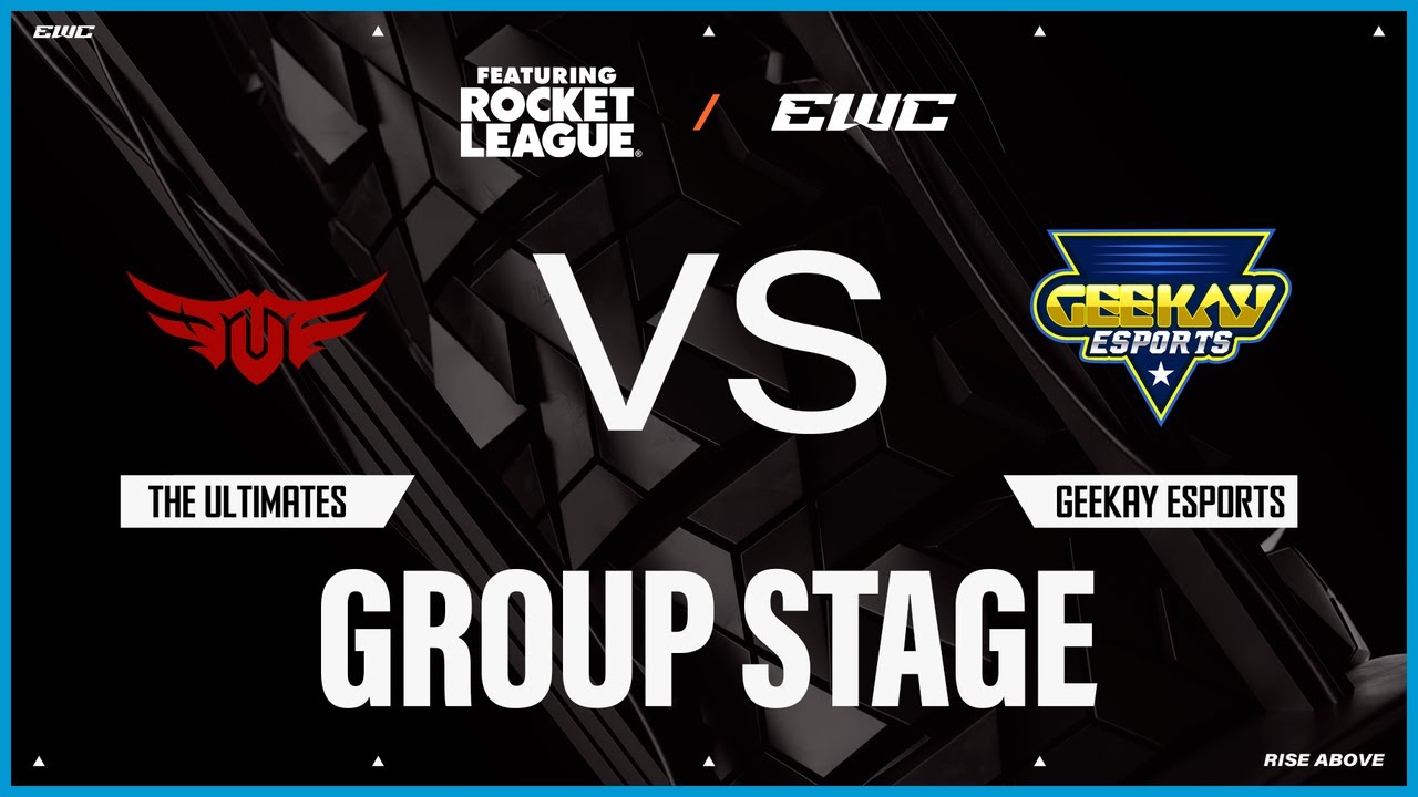 The Ultimates vs. Geekay Esports | Rocket League ft. at EWC 25 - Day 3 - Group Stage