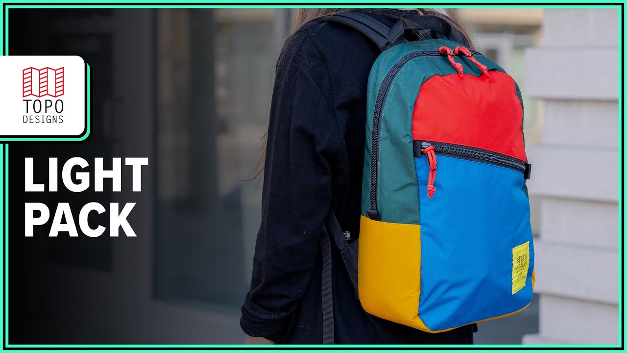 Most Colorful Bag? Topo Designs Light Pack Review (3 Weeks of Use)