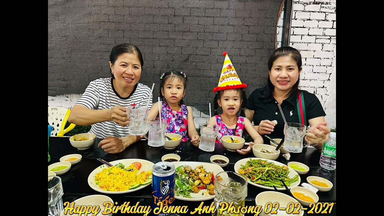 Chúc mừng sinh nhật bé Jenna Anh Phương