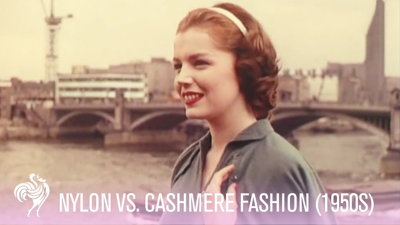 Nylon Vs. Cashmere Fashion Face-Off (1950s) | Vintage Fashions