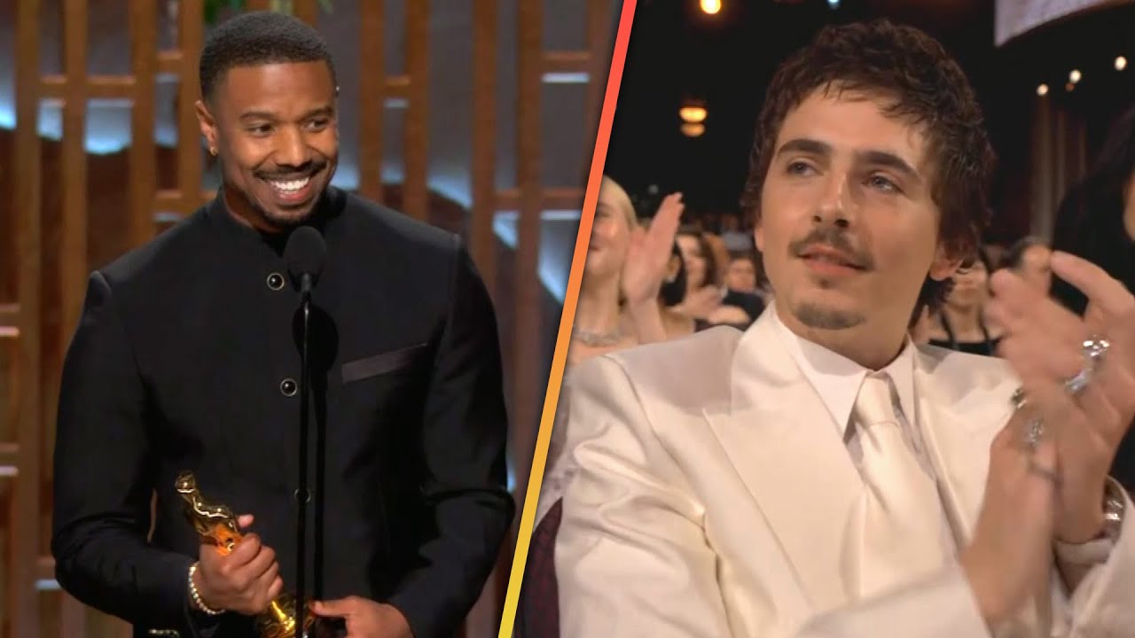 Oscars: How Timothée Chalamet Reacted to Michael B. Jordan Beating Him for Best Actor