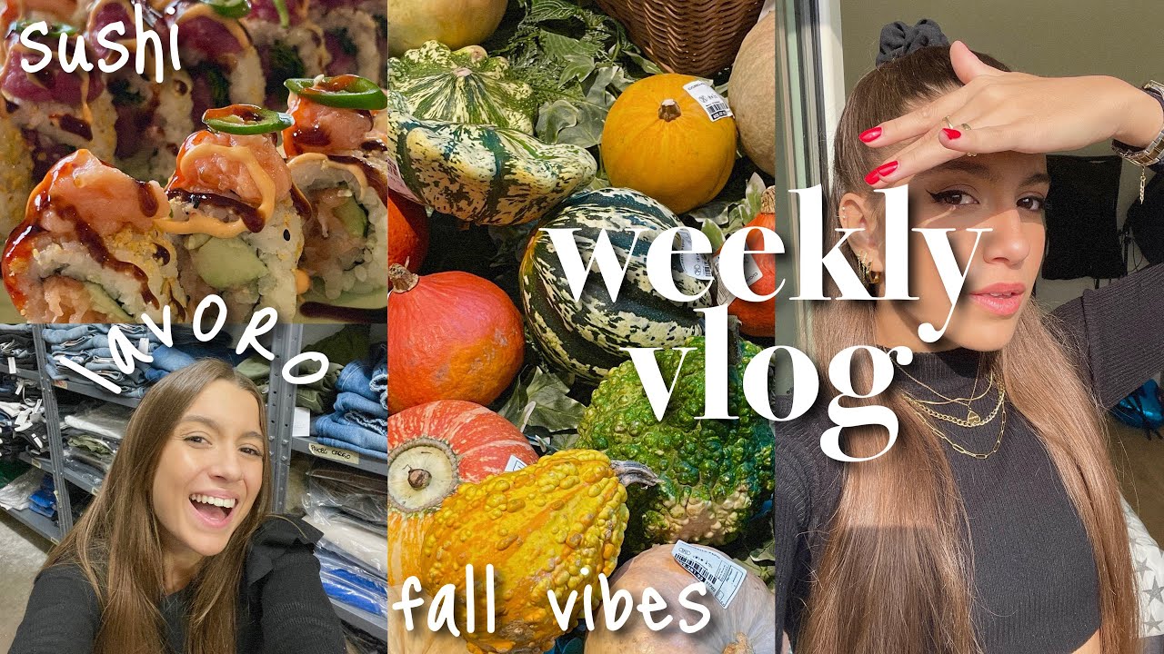 ho iniziato a lavorare! | WEEKLY VLOG
