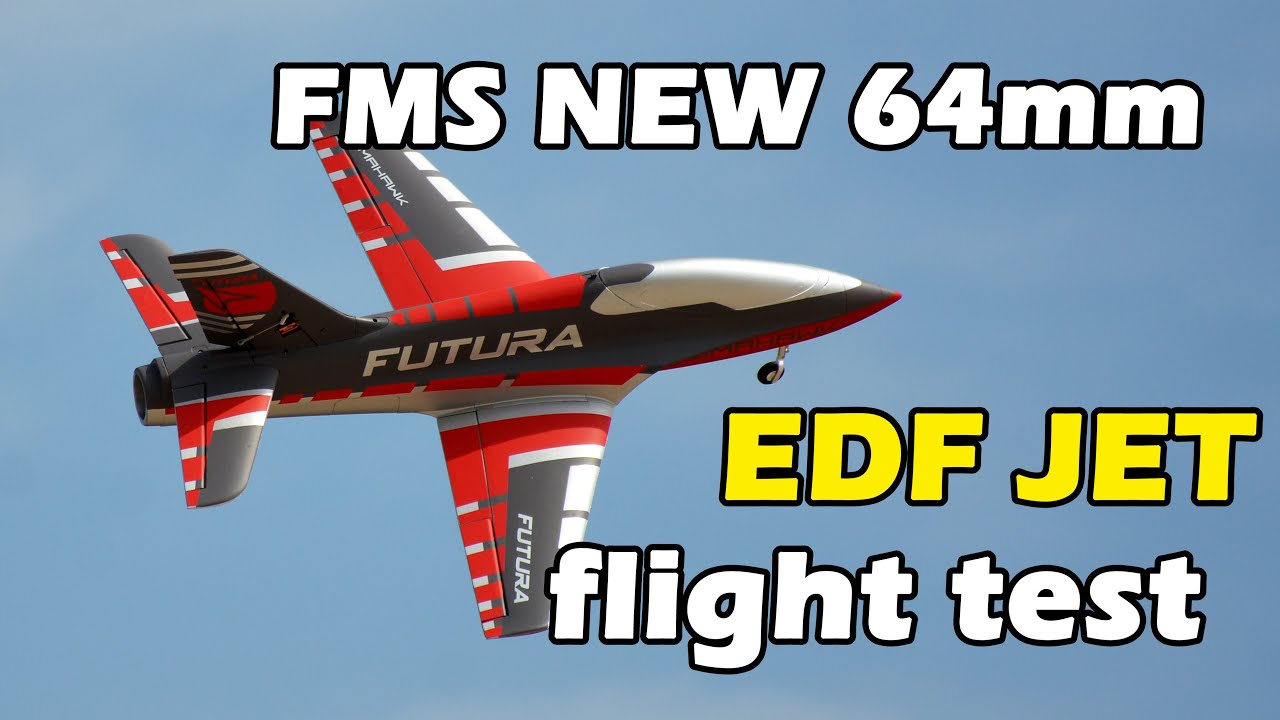 AWESOME RC 64 EDF JET!!! FMS新品福特拉64涵道喷气航模测评