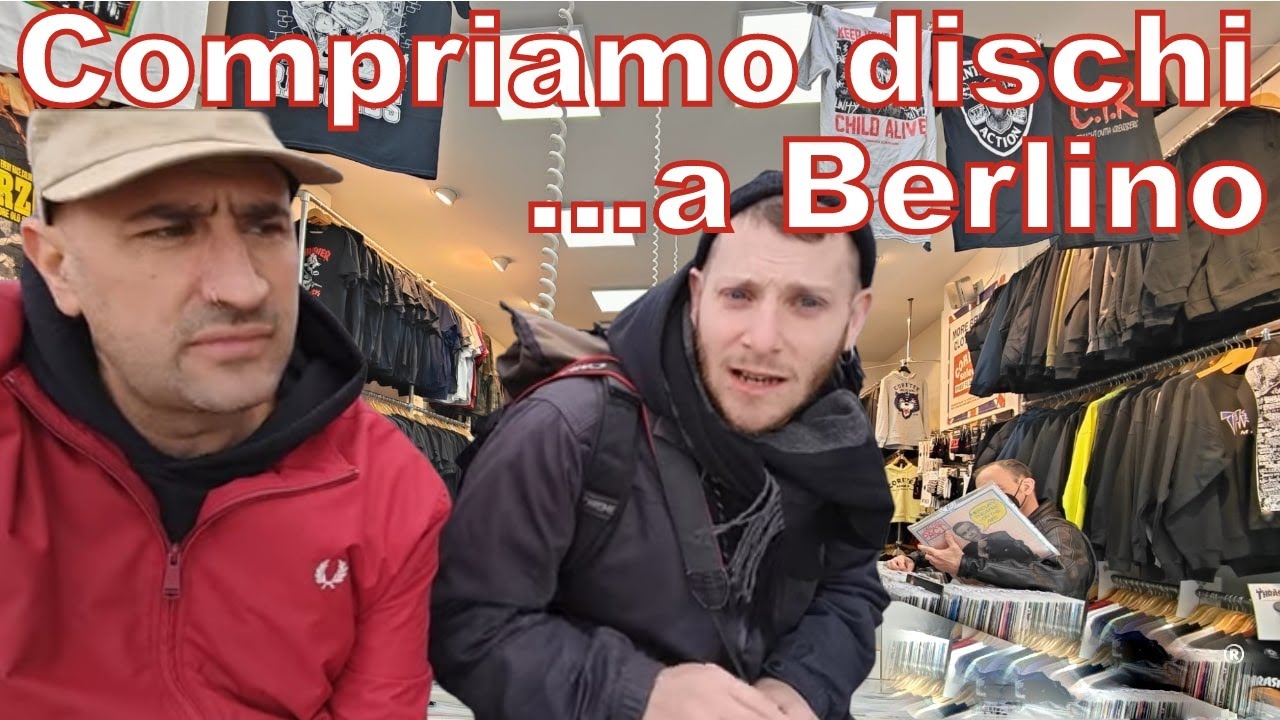 Tour di negozi di dischi a Berlino (Feat. Zama)