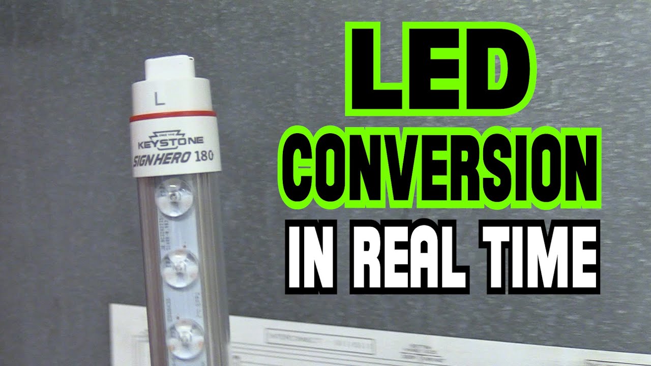 Converting my Soda Machine Lights to LED in REAL TIME!