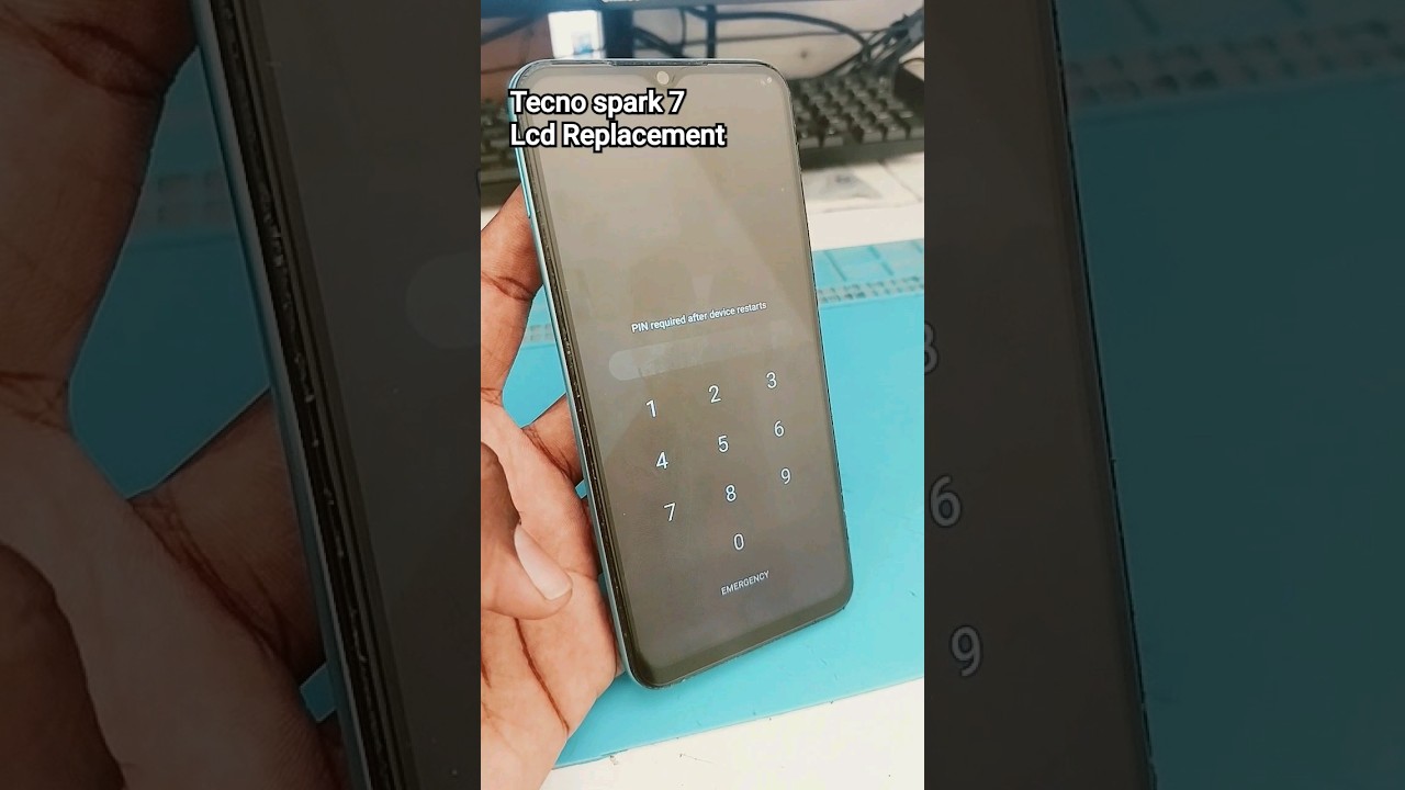 Tecno Spark 7 lcd replacement💥 Shorts EP-1 / #mobilelegends #display #tecnomobiles #shorts
