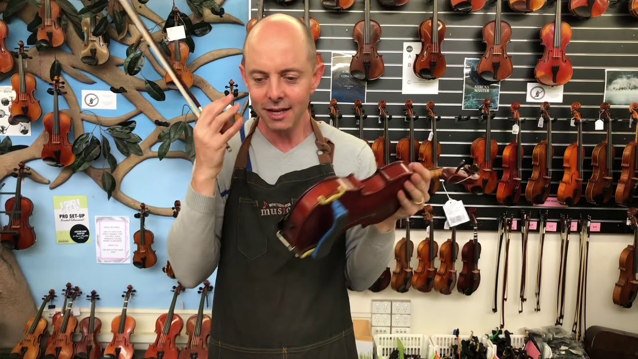 Violin comparison for Katherine. 1/4 Gliga vasile vs Struna master, maestro and maestro extra