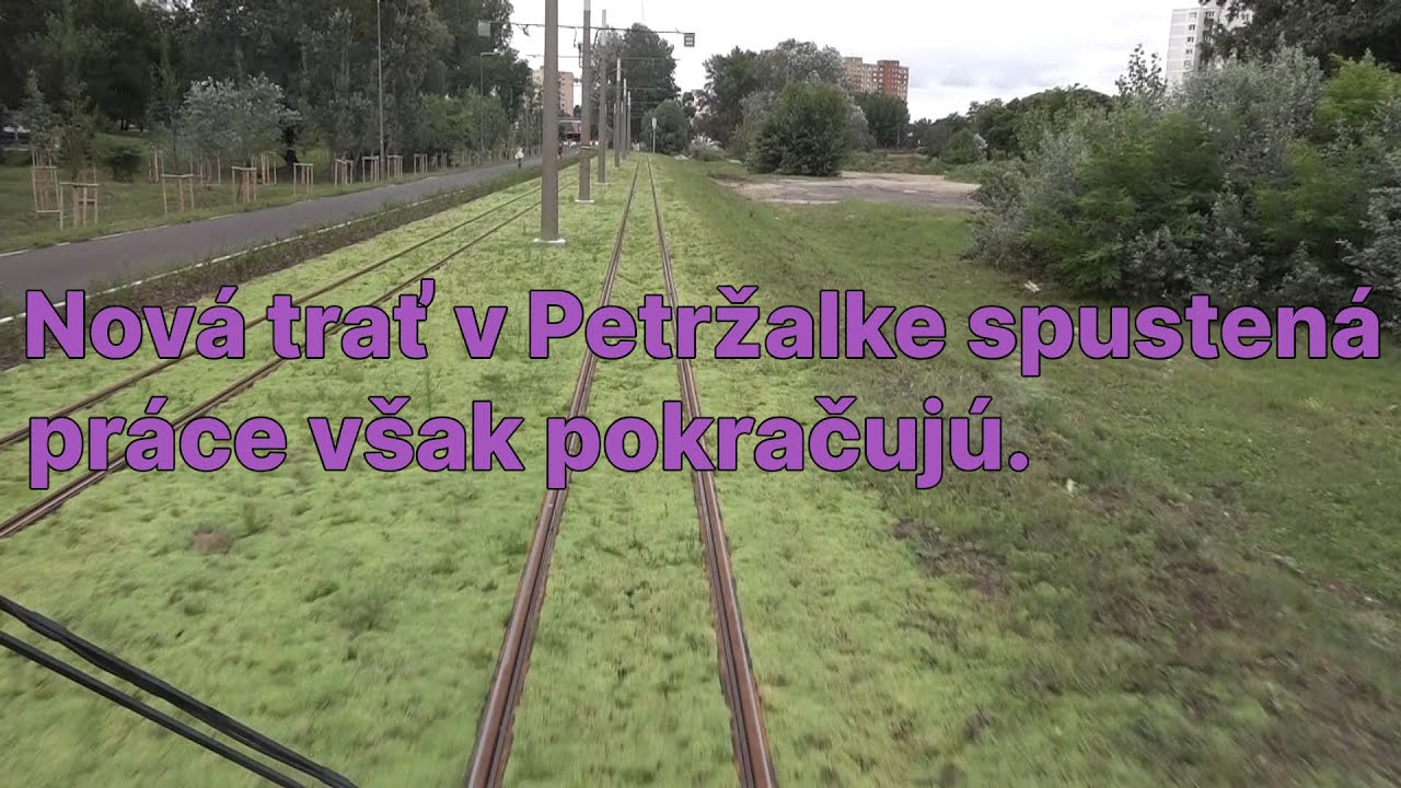 28.7.2025 | Mesto spustilo prevádzku Petržalskej električky