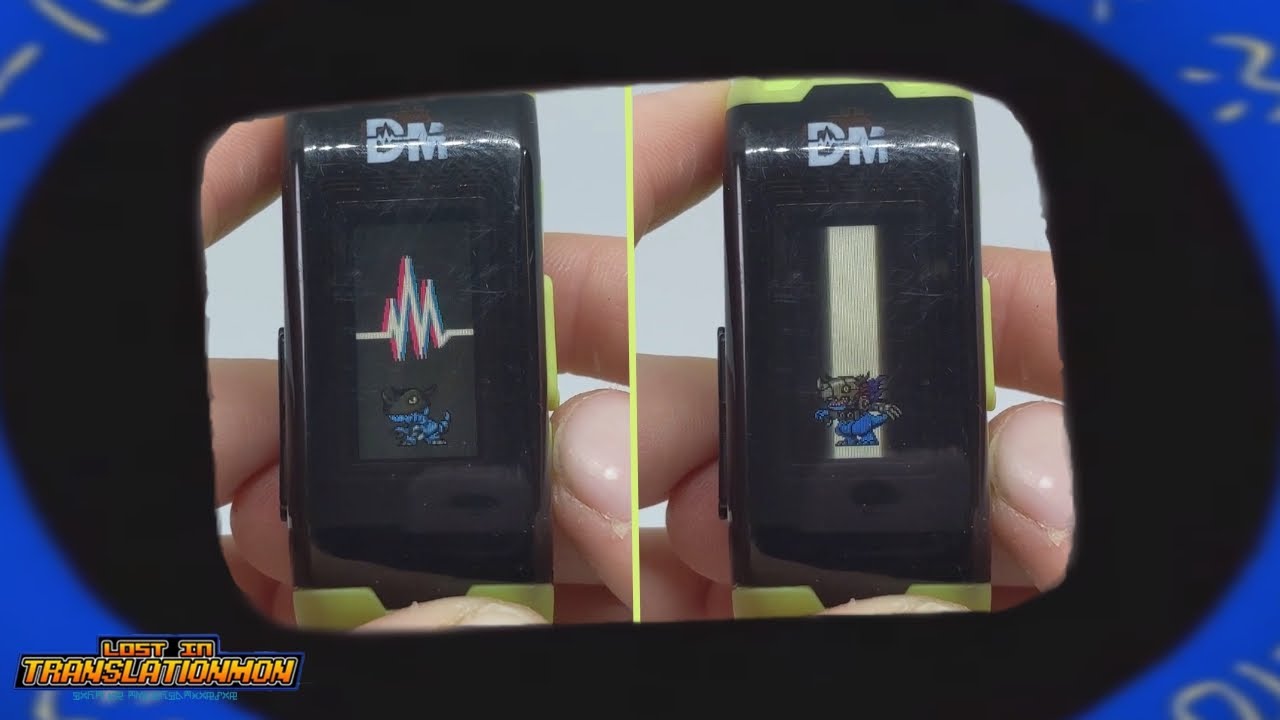 Vital Bracelet Digital Monster - Greymon (Blue) to MetalGreymon (Virus) Evolution