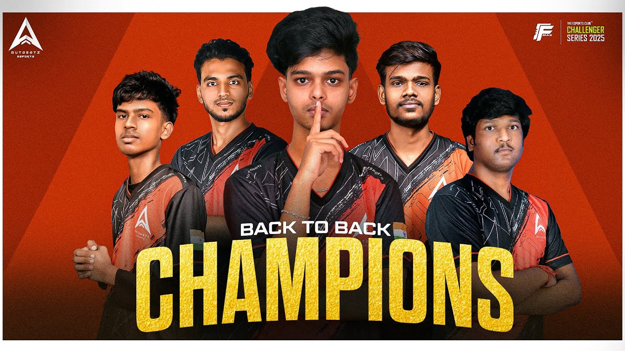 1 vs 4 in FINALS🔥 || CHALLENGER SERIES 2025 CHAMPIONS🇮🇳🏆|| #abz