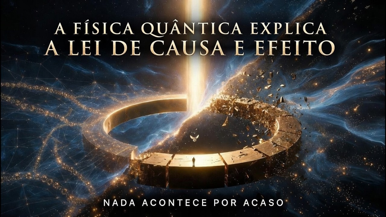 A FÍSICA QUÂNTICA DA LEI DE CAUSA E EFEITO | ALLAN KARDEC