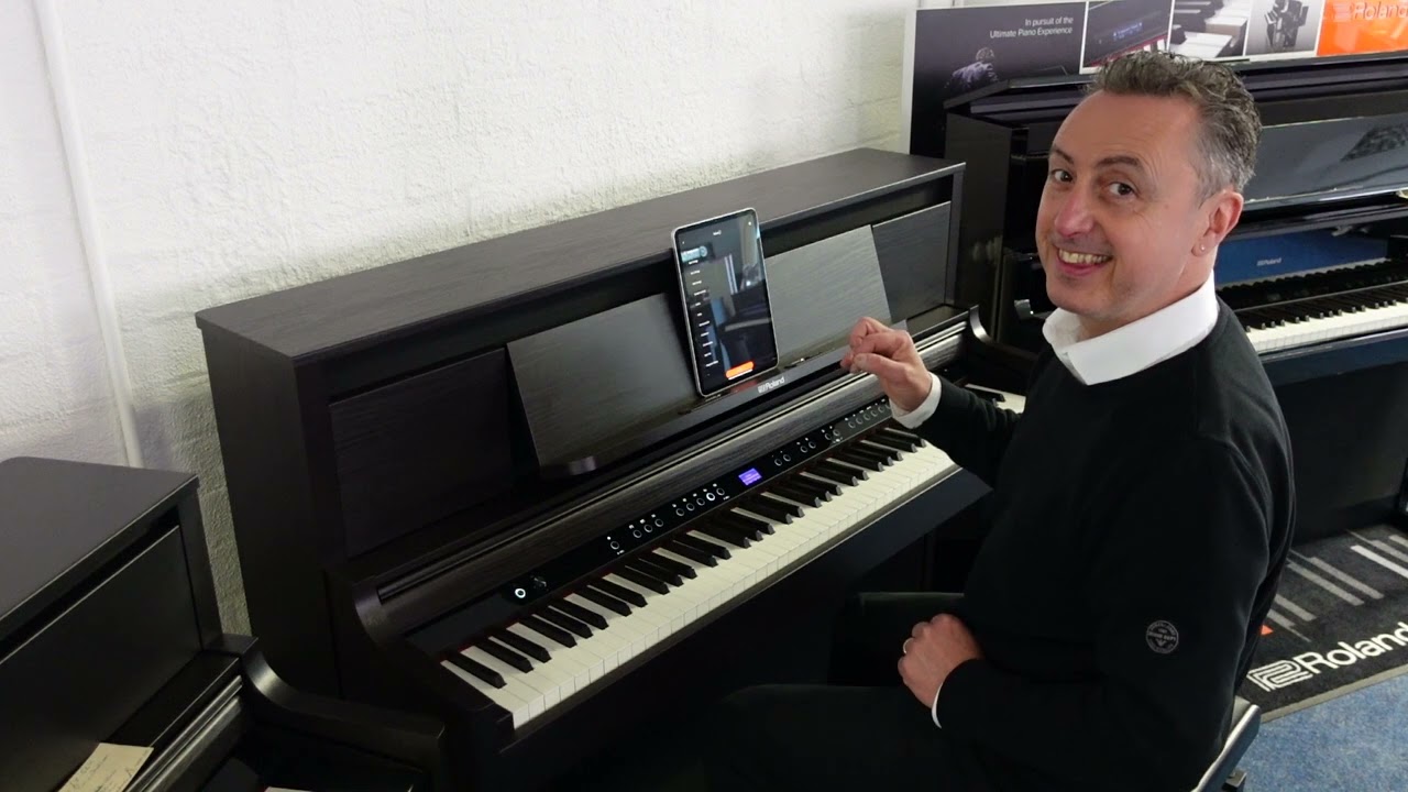 Демонстрация и обзор цифрового пианино Roland LX-6 | Причина купить цифровое пианино Roland LX6