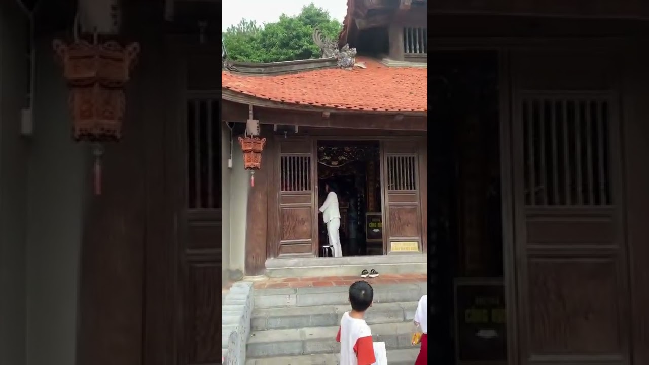Beautiful Chu Văn An Temple, Hai Duong Vietnam 🇻🇳❤️