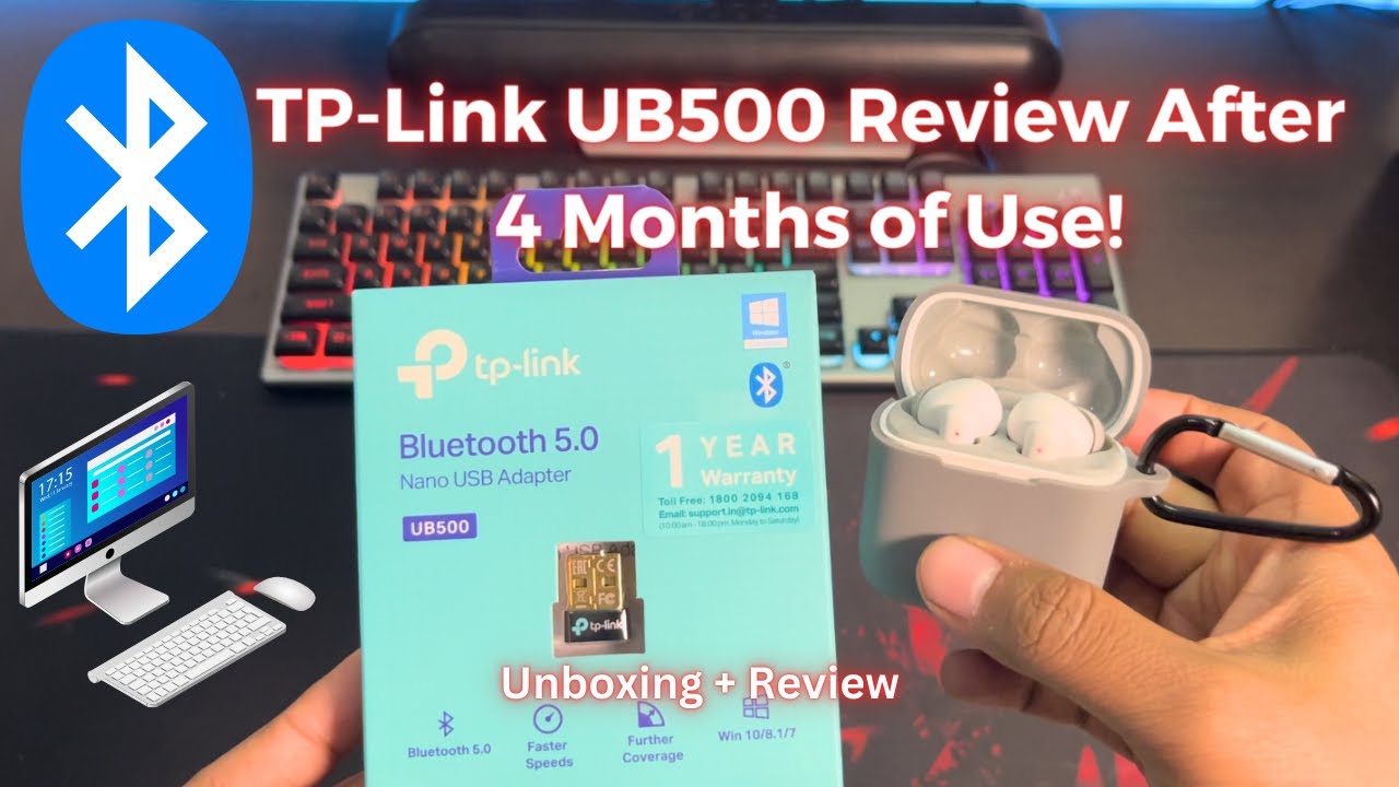 TP Link USB Bluetooth Adapter For PC Review || TP Link UB500 Review After 4 Months Use |PadhkeDekho