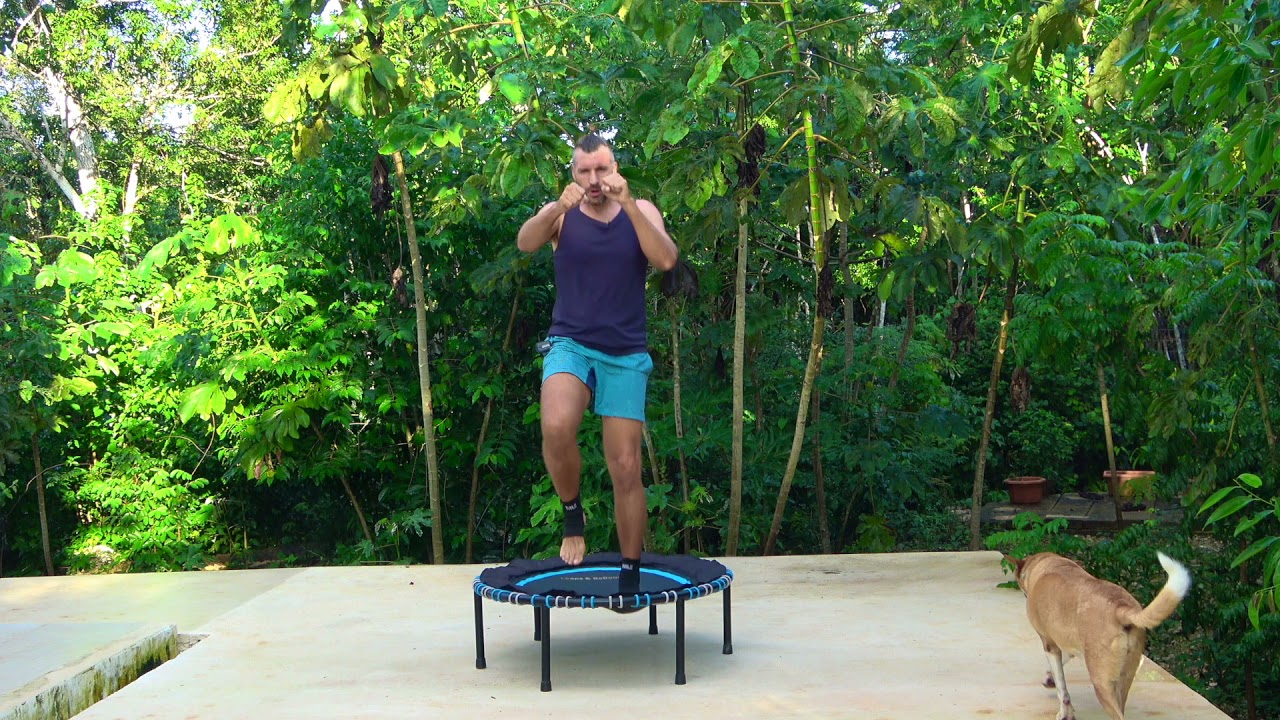 21 Minutes Jogging Intermediate Rebounding Workout on a Leaps & Rebounds. NOV 2021, 132BPM.