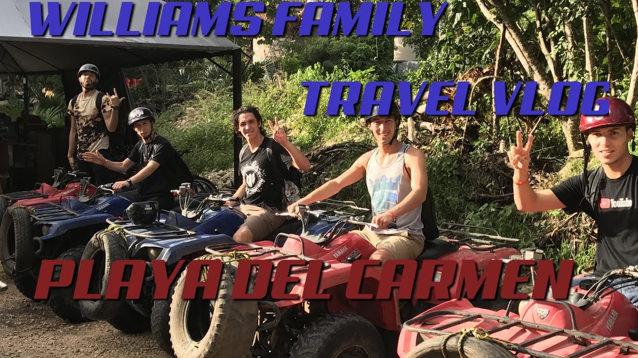 Travel Vlog | Playa Del Carmen, Mexico | The Williams Fam