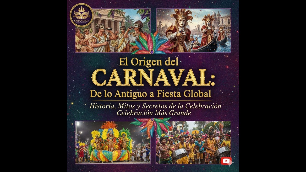 El ORIGEN DEL CARNAVAL: ¿Cuál es su verdadera historia? (De las Orgías Romanas al Río de Janeiro)