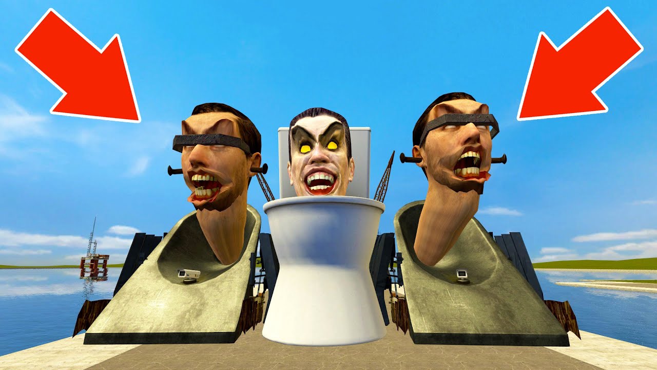 Spartan Kicking All Skibidi Toilets in the Giant Water Pit #50 - Garry's Mod