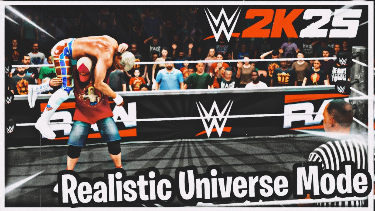 Создание РЕАЛИСТИЧНОГО режима Вселенной WWE в 2K25. Пошаговое руководство.
